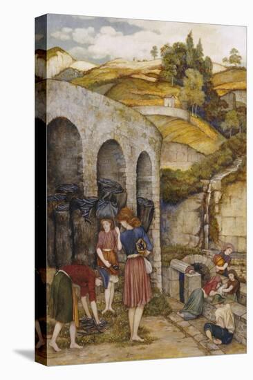 Charcoal Thieves-John Roddam Spencer Stanhope-Premier Image Canvas