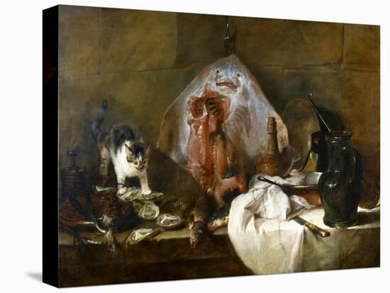 Chardin: The Skate-Jean-Baptiste Simeon Chardin-Premier Image Canvas