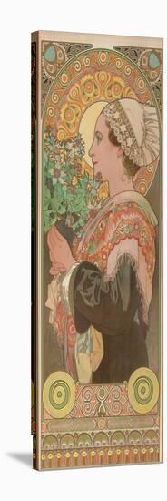 Chardon De Greves (Thistle), Ca. 1901-Alphonse Mucha-Premier Image Canvas