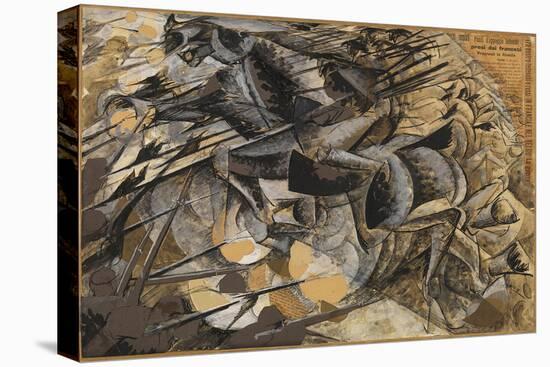 Charge Lancers - Cavalry Charge (Carica Di Lancieri - Carica Di Cavalleria)-Umberto Boccioni-Premier Image Canvas