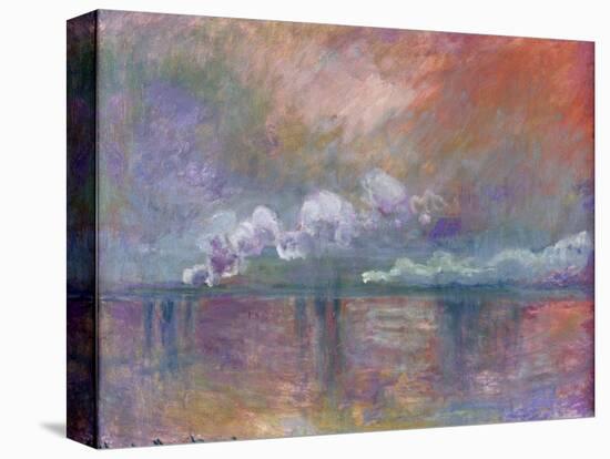 Charing Cross Bridge, Smoke in the Fog, 1902-Claude Monet-Premier Image Canvas