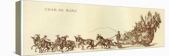 Chariot of Mars-Merry Joseph Blondel-Premier Image Canvas