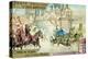 Chariot Race in the Circus, Rome-null-Premier Image Canvas