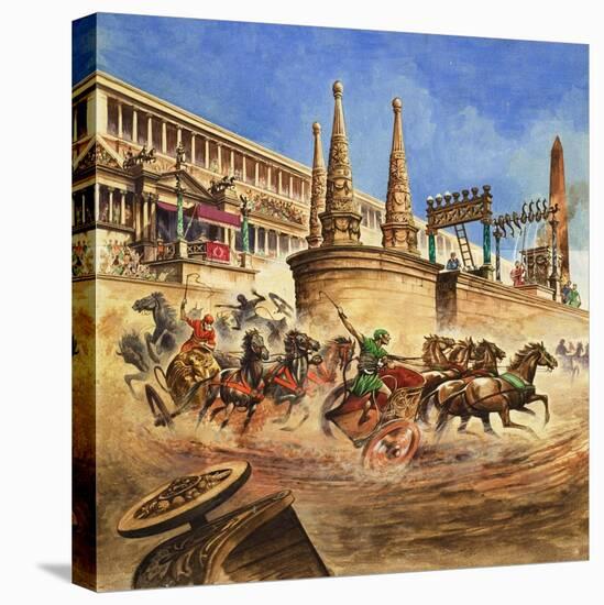 Chariot Race-Peter Jackson-Premier Image Canvas