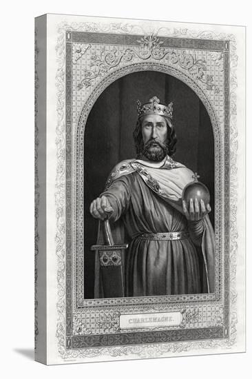 Charlemagne, King of the Franks, 1875-DJ Pound-Premier Image Canvas