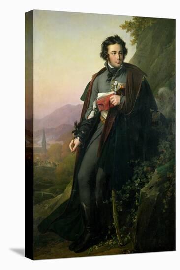 Charles-Artus de Bonchamps 1824-Anne-Louis Girodet de Roussy-Trioson-Premier Image Canvas