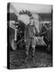 Charles Augustus Lindbergh American Aviator in Flying Clothes-null-Premier Image Canvas