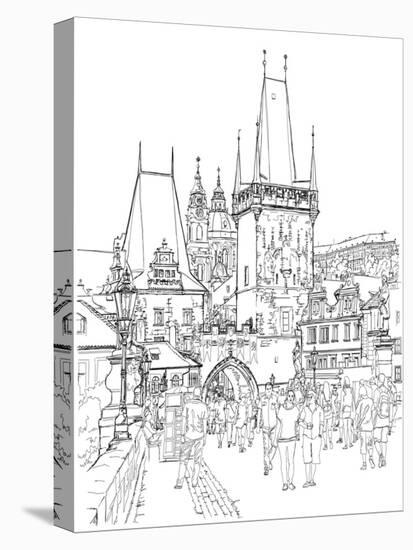 Charles Bridge - Prague, Czech Republic--Vladimir--Stretched Canvas