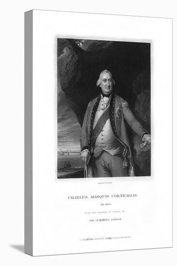 Charles Cornwallis, 1st Marquess Cornwallis, English Military Commander-W Holl-Premier Image Canvas