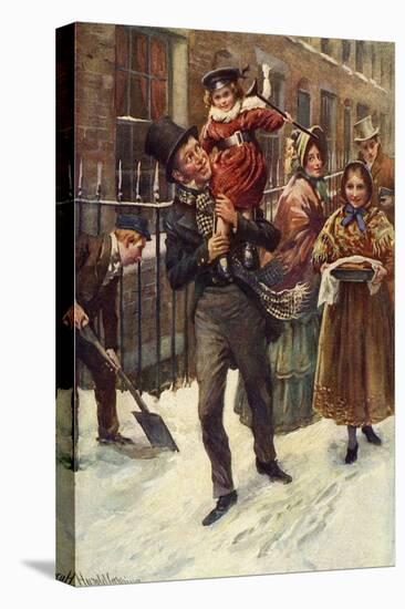 Charles Dickens 's 'A Christmas Carol'-Harold Copping-Premier Image Canvas