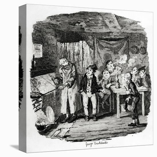 Charles Dickens 's 'The-George Cruikshank-Premier Image Canvas