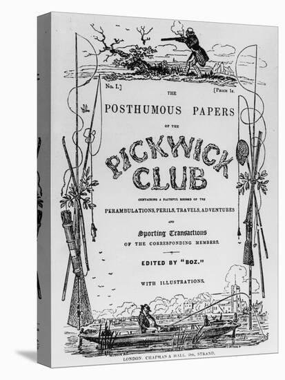 Charles Dickens, The Pickwick Club-null-Premier Image Canvas