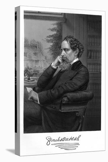 Charles Dickens-Alonzo Chappel-Premier Image Canvas