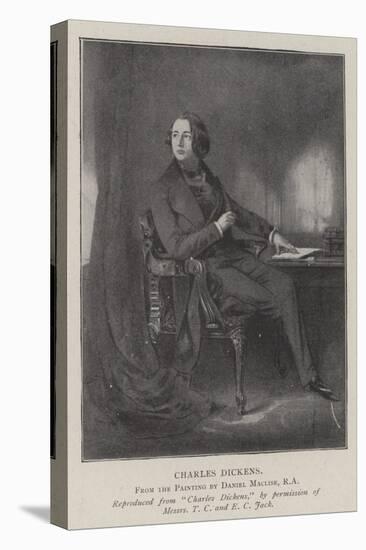 Charles Dickens-Daniel Maclise-Premier Image Canvas