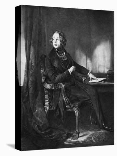 Charles Dickens-Daniel Maclise-Premier Image Canvas