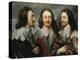 Charles I, King of England (1600-164), from Three Angles (The Triple Portrai), 1636-Sir Anthony Van Dyck-Premier Image Canvas