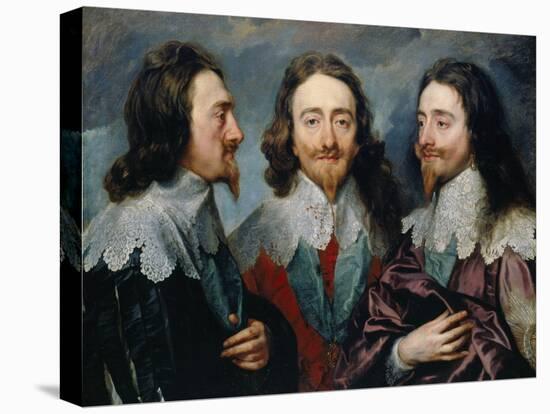 Charles I-Sir Anthony Van Dyck-Premier Image Canvas