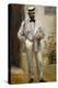 Charles Le Coeur, Architect and Friend of the Painter, 1874-Pierre-Auguste Renoir-Premier Image Canvas