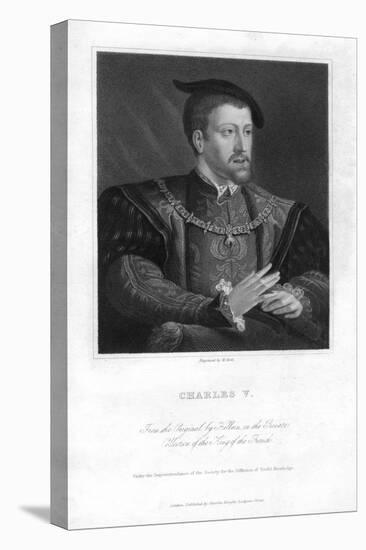 Charles V, Holy Roman Emperor-W Holl-Premier Image Canvas