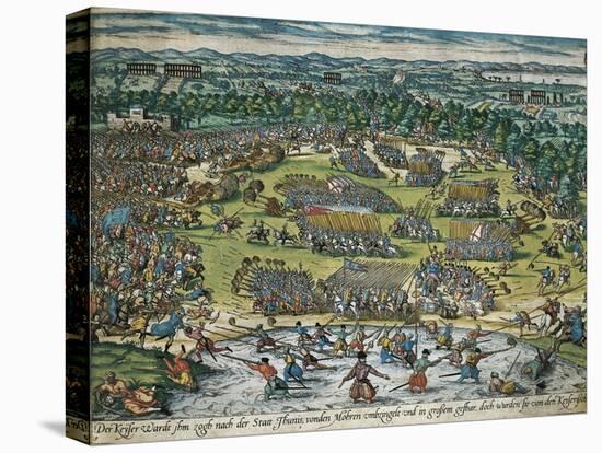 Charles V's Army Against Tunis, 1535-Franz Hogenberg-Premier Image Canvas