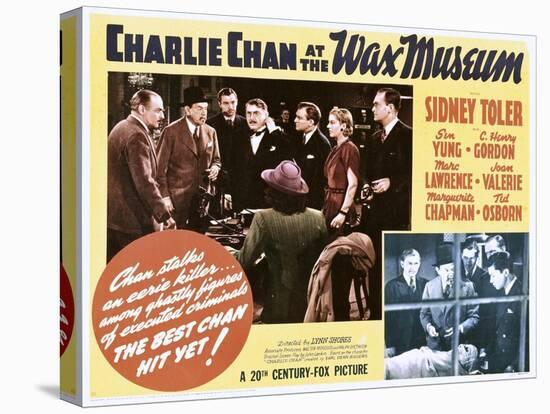 Charlie Chan at the Wax Museum-null-Stretched Canvas