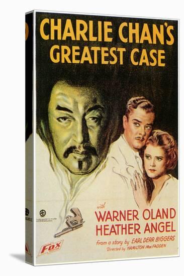 Charlie Chan's Greatest Case, 1933-null-Stretched Canvas