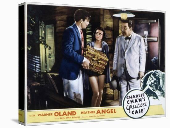 Charlie Chan's Greatest Case, Walter Byron, Heather Angel, Warner Oland, 1933-null-Stretched Canvas