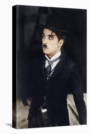 Charlie Chaplin, English and American Actor and Comedian, 1928-null-Premier Image Canvas