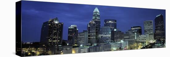 Charlotte, North Carolina, USA-Walter Bibikow-Premier Image Canvas