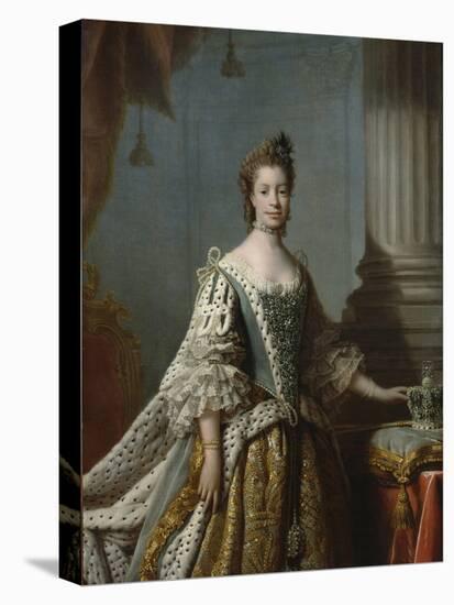 Charlotte Sophia of Mecklenburg-Strelitz, 1762-Allan Ramsay-Premier Image Canvas