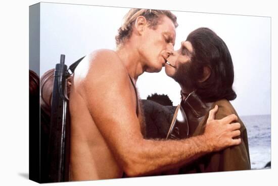 Charlton Heston; Kim Hunter. "Planet of the Apes" [1968], Directed by Franklin J. Schaffner.-null-Premier Image Canvas