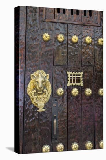 Charming entry door, Cartagena, Colombia.-Jerry Ginsberg-Premier Image Canvas