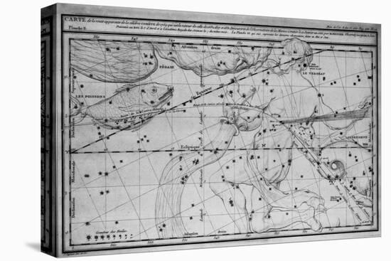 Chart Showing Path of Halley's Comet-null-Premier Image Canvas