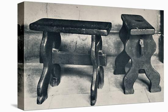 'Charterhouse. Two Ancient Stools, Now Preserved in the Library', 1925-Unknown-Premier Image Canvas