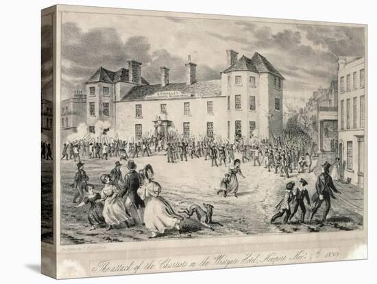 Chartists Attack on the Westgate Hotel, Newport, November 4th 1840, 1893-James Flewitt Mullock-Premier Image Canvas