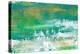 Chartreuse & Aqua I-Lila Bramma-Stretched Canvas