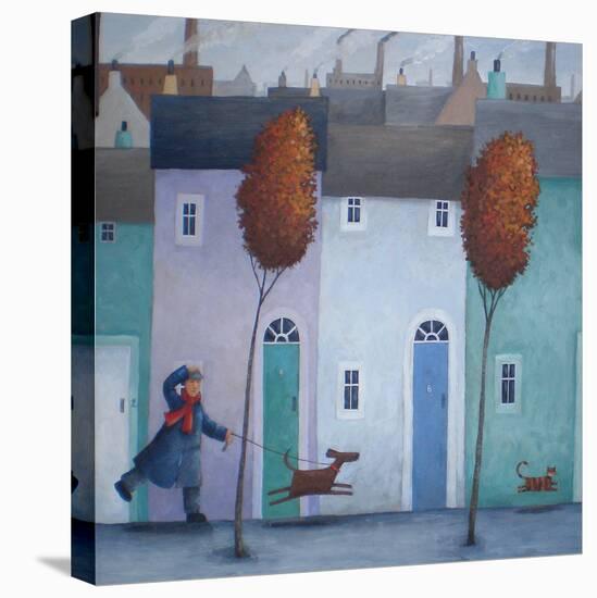 Chasing Cats-Peter Adderley-Stretched Canvas