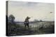 Chasse au faisan-Alexandre Gabriel Decamps-Premier Image Canvas