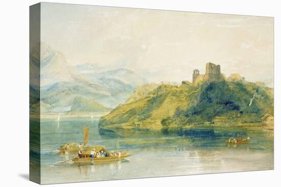 Chateau De Rinkenberg, on the Lac De Brienz, Switzerland, 1809-J. M. W. Turner-Premier Image Canvas