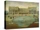 Chateau De Versailles from the Garden Side, Before 1678-null-Premier Image Canvas