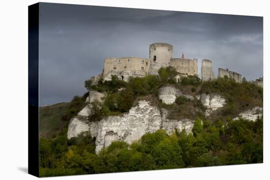 Chateau Gaillard, Les Andelys, Eure, Normandy, France-Charles Bowman-Premier Image Canvas