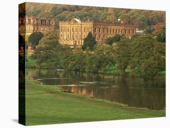 Chatsworth, Near Bakewell, Peak District National Park, Derbyshire, England, United Kingdom, Europe-Neale Clarke-Premier Image Canvas