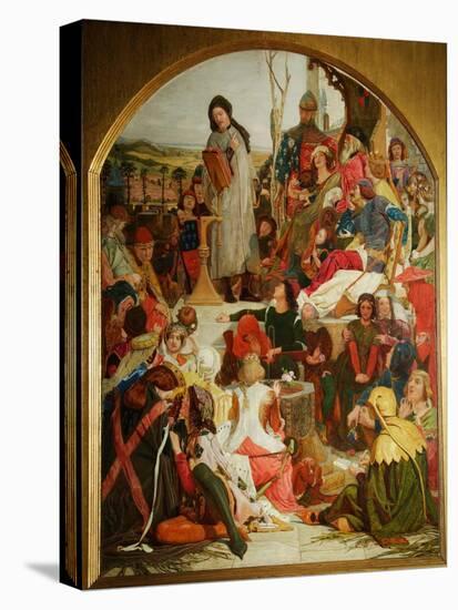 Chaucer at the Court of Edward III, 1847-1852-Ford Madox Brown-Premier Image Canvas