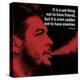 Che Guevara Quote iNspire 2 Motivational Plastic Sign-null-Stretched Canvas