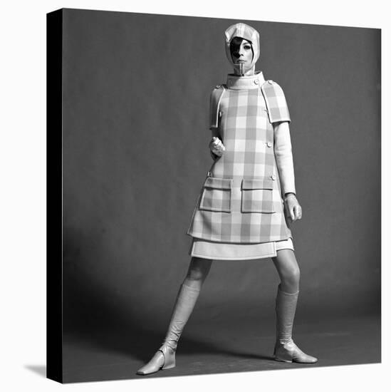 Checked Coat, 1960s-John French-Premier Image Canvas