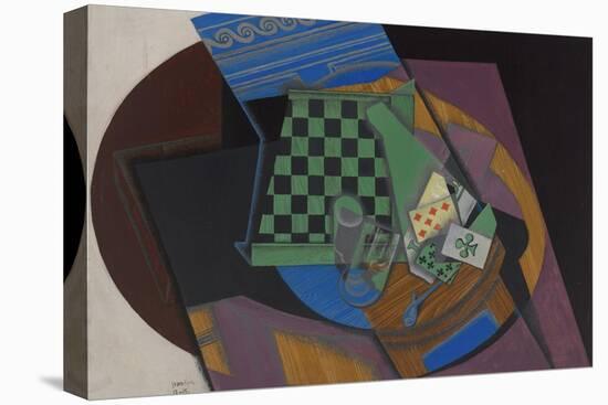 Checkerboard and Playing Cards, 1915-Juan Gris-Premier Image Canvas