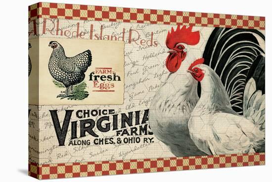 Checkered Chicken 2-null-Premier Image Canvas