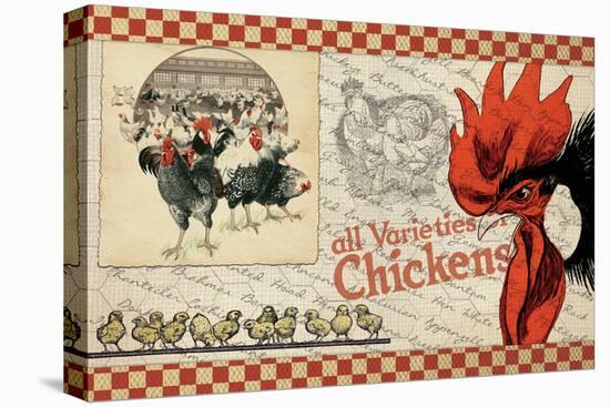 Checkered Chicken 6-null-Premier Image Canvas