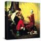 Checkers-Norman Rockwell-Premier Image Canvas