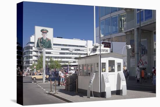 Checkpoint Charlie, Berlin Mitte, Berlin, Germany, Europe-Markus Lange-Premier Image Canvas